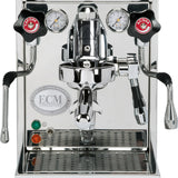 ECM Mechanika Slim VI, front view with portafilter