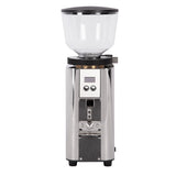 ECM C-Automatik 54 coffee grinder front view stainless steel
