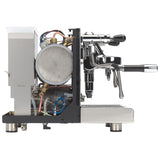 ECM Elektronika II Profi espresso machine internal view boiler and rotary pump