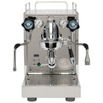 ECM Mechanika Slim Digital PID espresso machine, stainless steel, front view