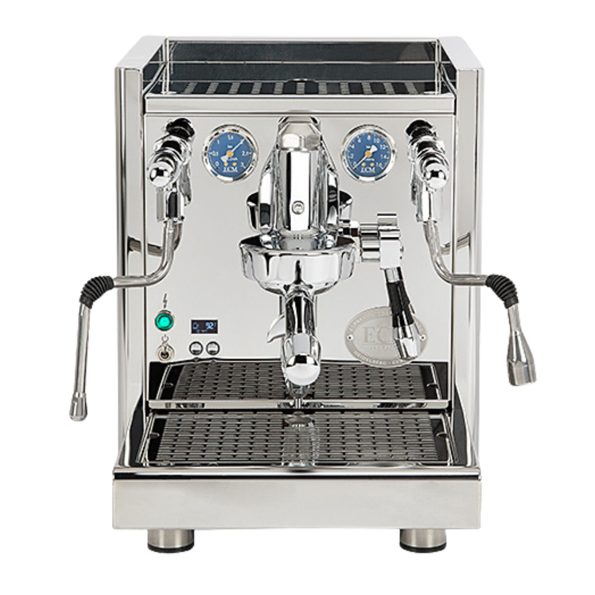 ECM Technika VI dual boiler espresso machine, front view